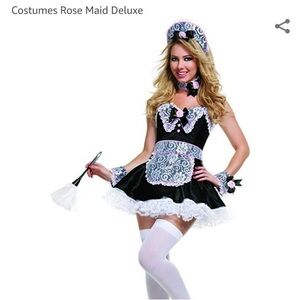 Trashy Lingerie Starline Rose Maid Deluxe Costume